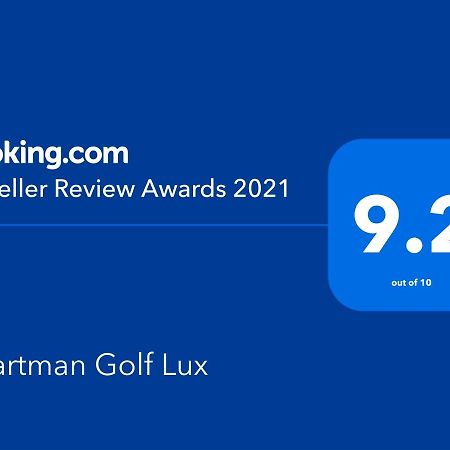 Apartman Golf Lux Bük Exterior foto
